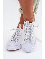 Dámské tenisky Big Star TT274388 Bílé Dámské tenisky Big Star TT274388 Bílé