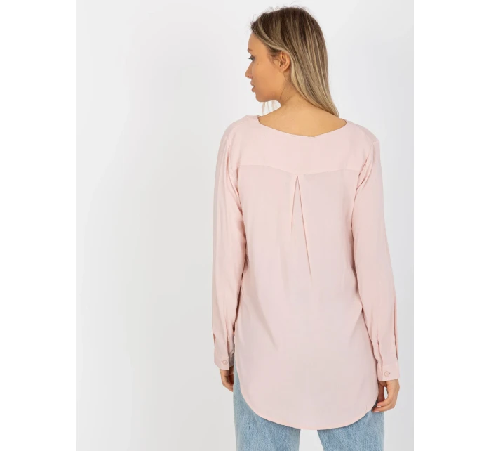 Blúzka D73761M10997C svetlo ružová Blúzka D73761M10997C svetlo ružová
