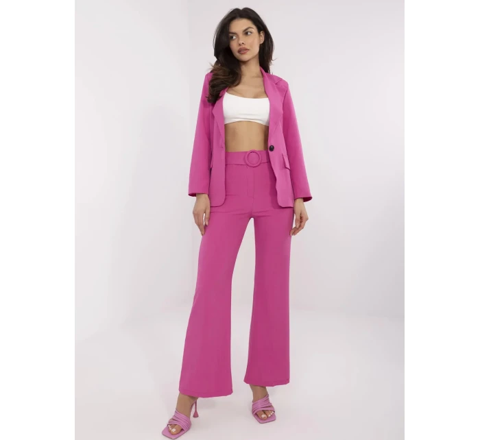 DHJ nohavice SP 18737.08 fuchsiová