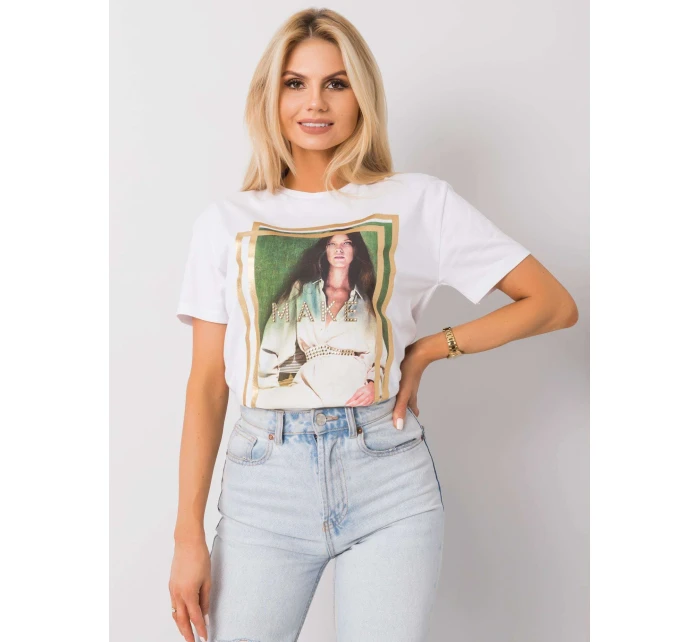 Tričko HB TS 3025.18P biela