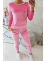 Velurová souprava model 20704015 růžová - Kesi