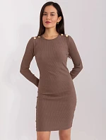 Dámske šaty RV SK 9219.13P Brown - FPrice