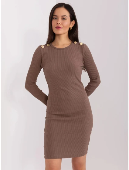 Dámske šaty RV SK 9219.13P Brown - FPrice
