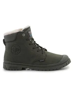Palladium SP20 Cuff Leather Waterproof WL U 79067-325-M Olive Night topánky