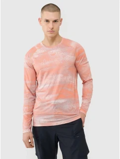 Pánské rychleschnoucí cyklistické tričko s dlouhým rukávem model 21434113 pánské - 4F