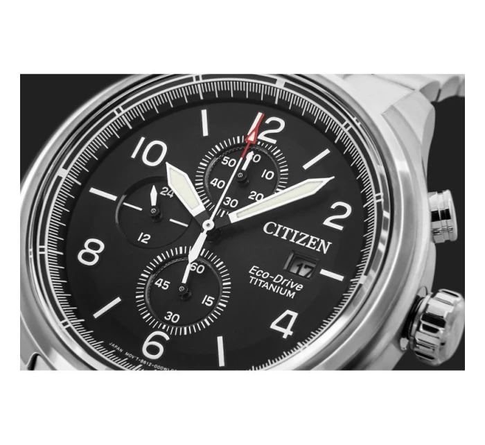 CITIZEN Super Titanium Eco-Drive Pánske hodinky CA0810-88E + BOX CITIZEN Super Titanium Eco-Drive Pánske hodinky CA0810-88E + BOX