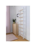 DREVENO-KOVOVÝ GYMNASTICKÝ REBRÍK SO 4 DRŽADLAMI BENCHK 200W