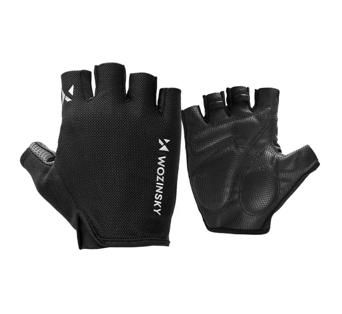 Cyklistické rukavice  velikost M černé model 22083604 - Wozinsky