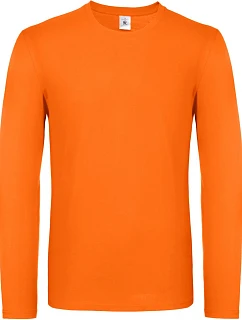 B&C #E150 LSL Tričko s dlouhým rukávem model 22491075 orange