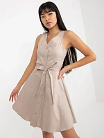 Dámske šaty LK SK 508253 šaty.44P béžová - FPrice