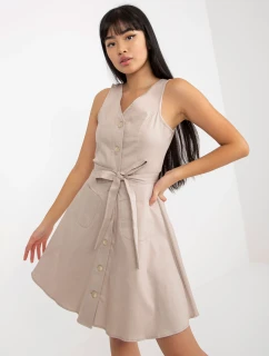 Dámské šaty LK SK  béžová  model 18116344 - FPrice