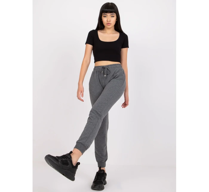 Tepláky RV DR 5040.09X tmavo šedá