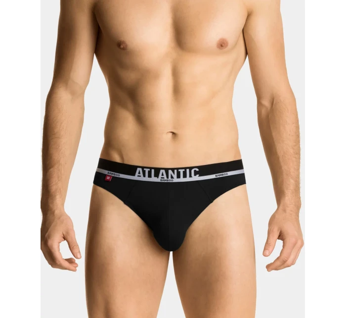 Pánske bambusové nohavičky ATLANTIC PREMIUM - čierne Pánske bambusové nohavičky ATLANTIC PREMIUM - čierne