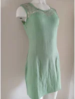 Dámske šaty 22080 zelené - FPrice