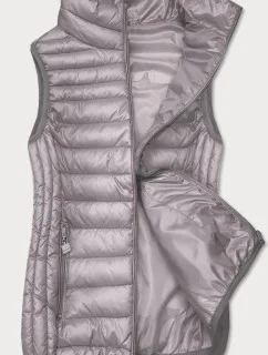 Šedá dámská vesta se stojáčkem model 16305060 - S'WEST
