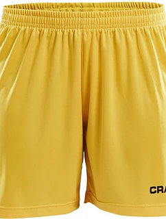 Squad Go Short Solid W Dámské sportovní kraťasy  yellow model 22469208 - Craft Teamwear