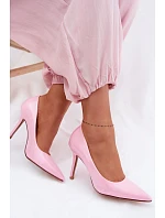 Klasické lakované lodičky Odira pink Klasické lakované lodičky Odira pink