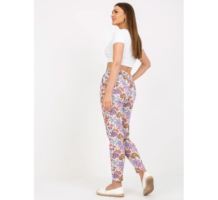 Nohavice D73771M61869M svetlo fialové