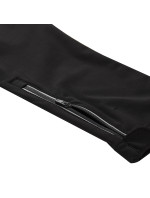 Detské rýchloschnúce softshellové nohavice ALPINE PRO ABARO black