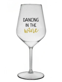 DANCING IN THE WINE - priehľadný nerozbitný pohár na víno 470 ml