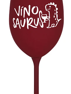 VÍNOSAURUS - pohár na bordové víno 350 ml