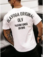 Pánske tričko 286132 biele - Ola Voga Pánske tričko 286132 biele - Ola Voga