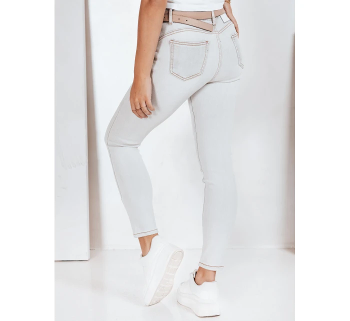 Dámské úzké džíny šedé Dstreet model 21992770 - FashionStreet Dámské úzké džíny šedé Dstreet model 21992770 - FashionStreet