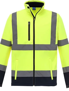 09 HiVis softshellová bunda hi vis model 22501947 - Yoko