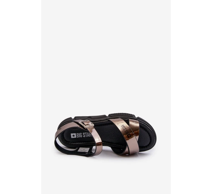 Dětské sandály Big Star model 21651474 Černé - Big Star Shoes Dětské sandály Big Star model 21651474 Černé - Big Star Shoes