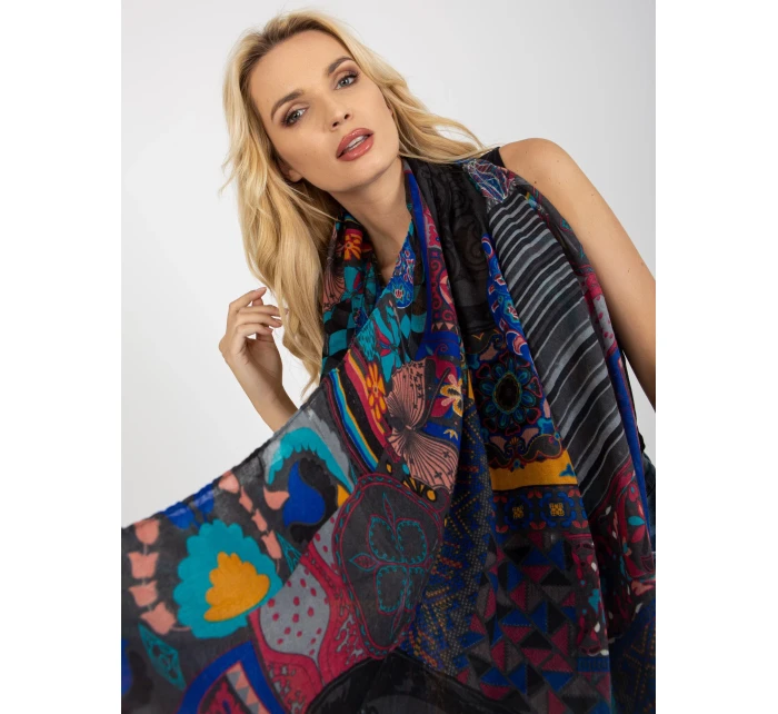 Tunelový šál AT KM ENEC A9.91 tmavo šedá