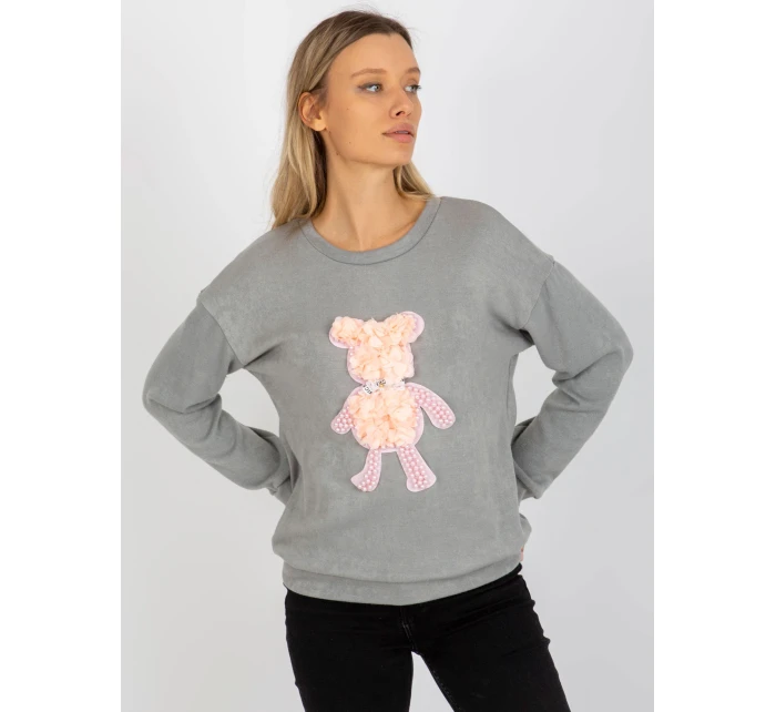 Blúzka LK BZ 509067.15 sivá