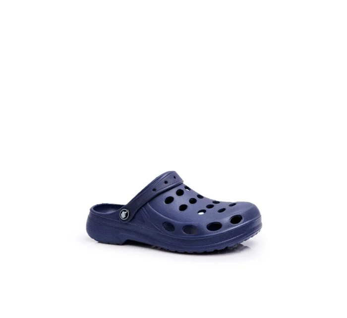 Dámské Nazouváky Tmavě Modré Pěnové Crocsy EVA