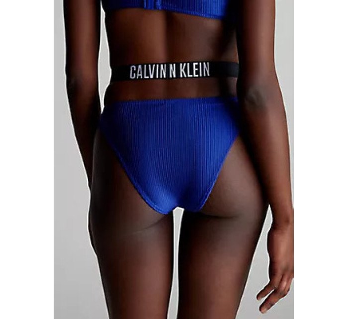 Dámske plavky Spodný diel plaviek HIGH LEG CHEEKY BIKINI KW0KW02391C7N - Calvin Klein