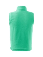 Ďalšia fleecová vesta unisex mätová Ďalšia fleecová vesta unisex mätová