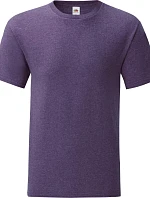 Fruit of the Loom Iconic 150 T Pánske tričko 16.1430 heather purple
