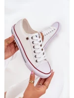 Trampki Damskie Niskie Big Star DD274A232 Białe Trampki Damskie Niskie Big Star DD274A232 Białe