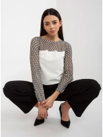 Dámska blúzka LK BZ 506085 1.15X ecru - FPrice