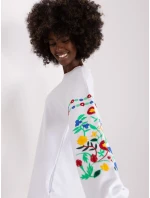 Sukienka RV SK model 18729911 biały - FPrice Sukienka RV SK model 18729911 biały - FPrice