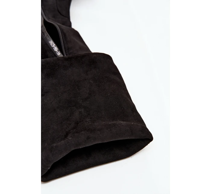 Dámske vysoké čižmy JH23-50 čierne - Zaretta