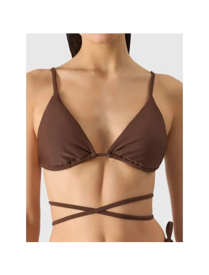 Dámský horní díl plavek model 21430948 Hnědý - 4F