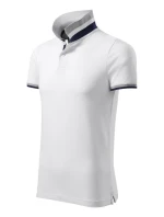 Malfini Collar Up M MLI-25600 biele polo tričko