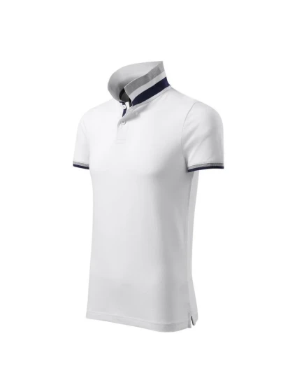 Malfini Collar Up M MLI-25600 biele polo tričko