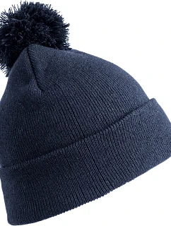 RC Pletená čepice s bambulí 28. navy model 22424557 - Result Headwear