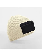 Beechfield B 334R Čepice se zipem Patch 53.334R desert sand/black