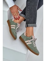 Zelené Nízké Dámské Sneakersy model 21684291 - Zazoo