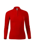 Polokošeľa Pique Polo LS červená