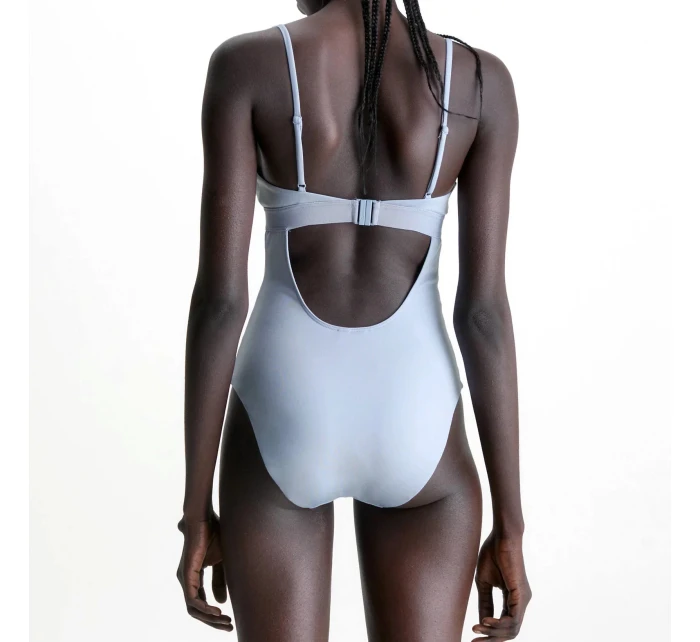 Dámske jednodielne plavky KW0KW02137-DBS - Calvin Klein Dámske jednodielne plavky KW0KW02137-DBS - Calvin Klein