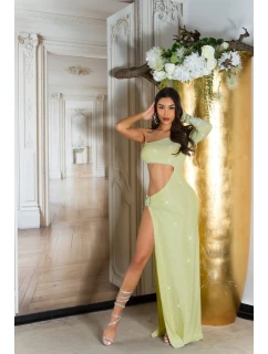 Dámské šaty model 21202088 zelené - Koucla