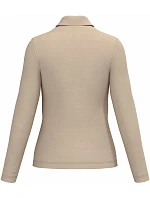 K 244 Dámské piqué polo s dlouhým rukávem model 22507052 light sand - Kariban K 244 Dámské piqué polo s dlouhým rukávem model 22507052 light sand - Kariban