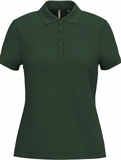 Kariban K 255 Dámske polo tričko z piké 20.K255 lesná zeleň